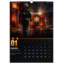 EN PRIMERA LÍNEA 2027 | Calendario de Bomberos A3 – Edición España