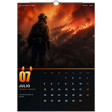 EN PRIMERA LÍNEA 2027 | Calendario de Bomberos A3 – Edición España