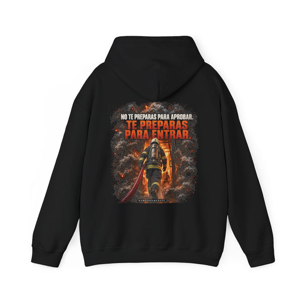 Sudadera de bombero con capucha | Te preparas para entrar